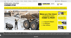 Desktop Screenshot of karcher-chemiestar.cz
