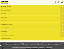 Tablet Screenshot of karcher-chemiestar.cz